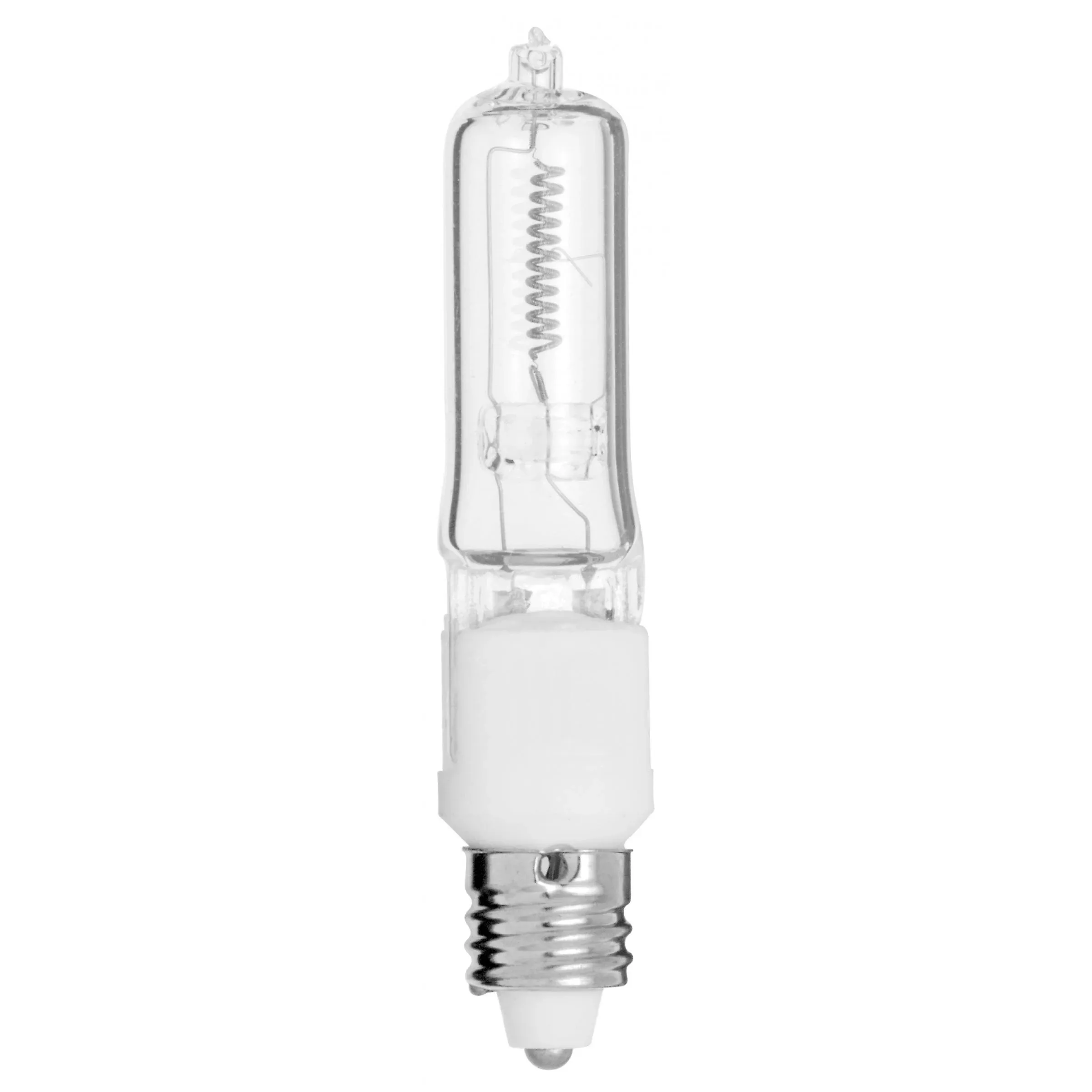 Satco S3107 100 Watt Halogen T4 Clear Light Bulb