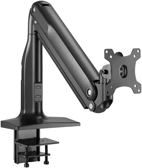 Monoprice Workstream by Heavy-Duty Single-Monitor Full-Motion Adjustable Gas-Spring Desk Mount for 32~49in Monitors