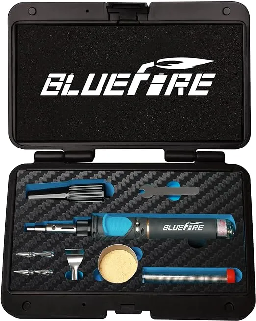 BlueFire MRT-1117K Cordless Butane Soldering Iron Kit