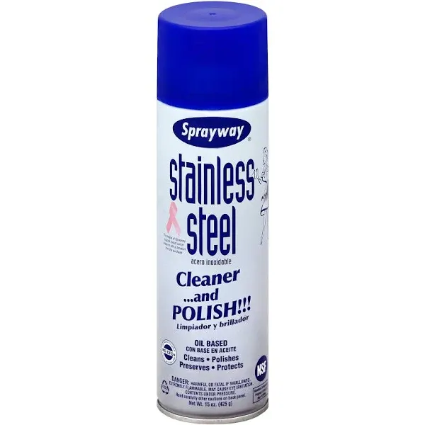 Sprayway Stainless Steel Cleaner Polish