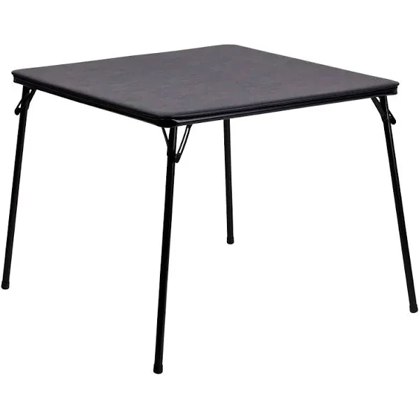 Flash Furniture Black Folding Card Table