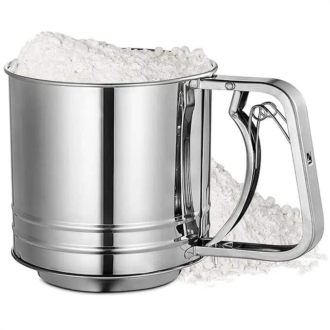 Fine Mesh Stainless Steel Flour Sifter