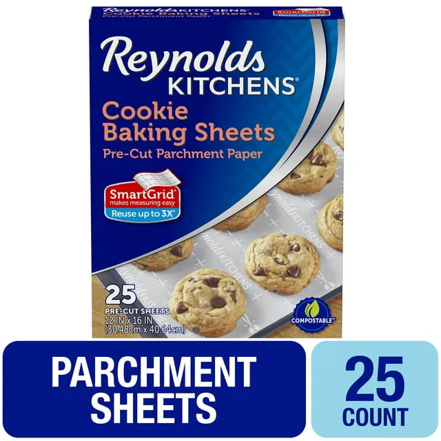 Reynolds Kitchens Cookie Baking Sheets Parchment Paper