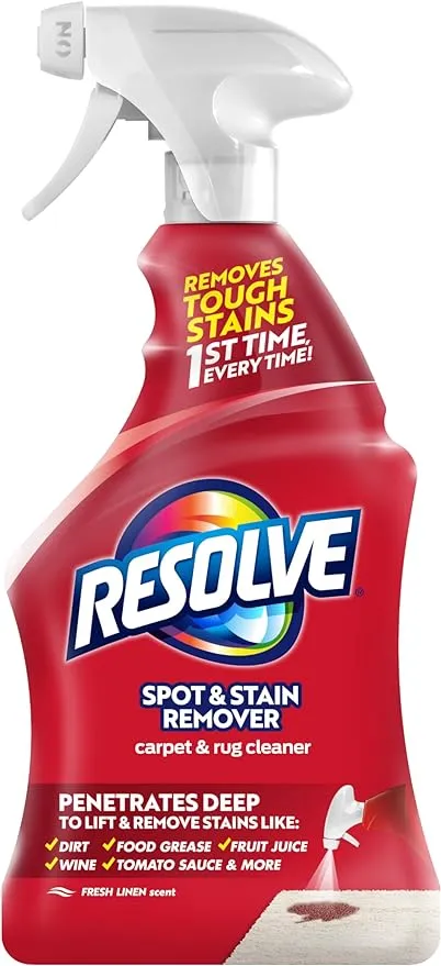 Resolve Carpet Stain Remover Carpet Cleaner, 22 Ounce