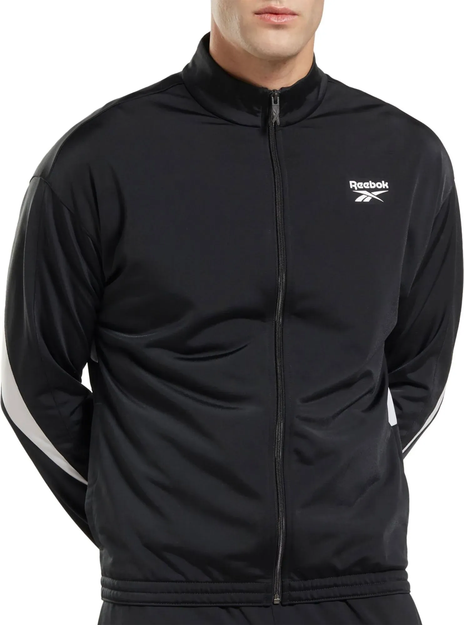 Reebok Men's Identity Vector Knit Track Jacket