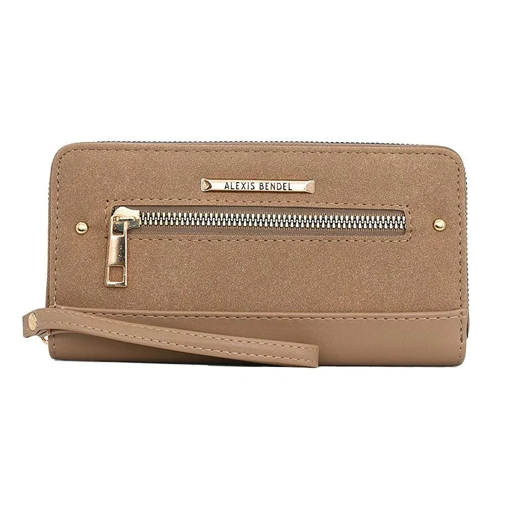 Alexis Bendel Women's Double Zip Around Wristlet