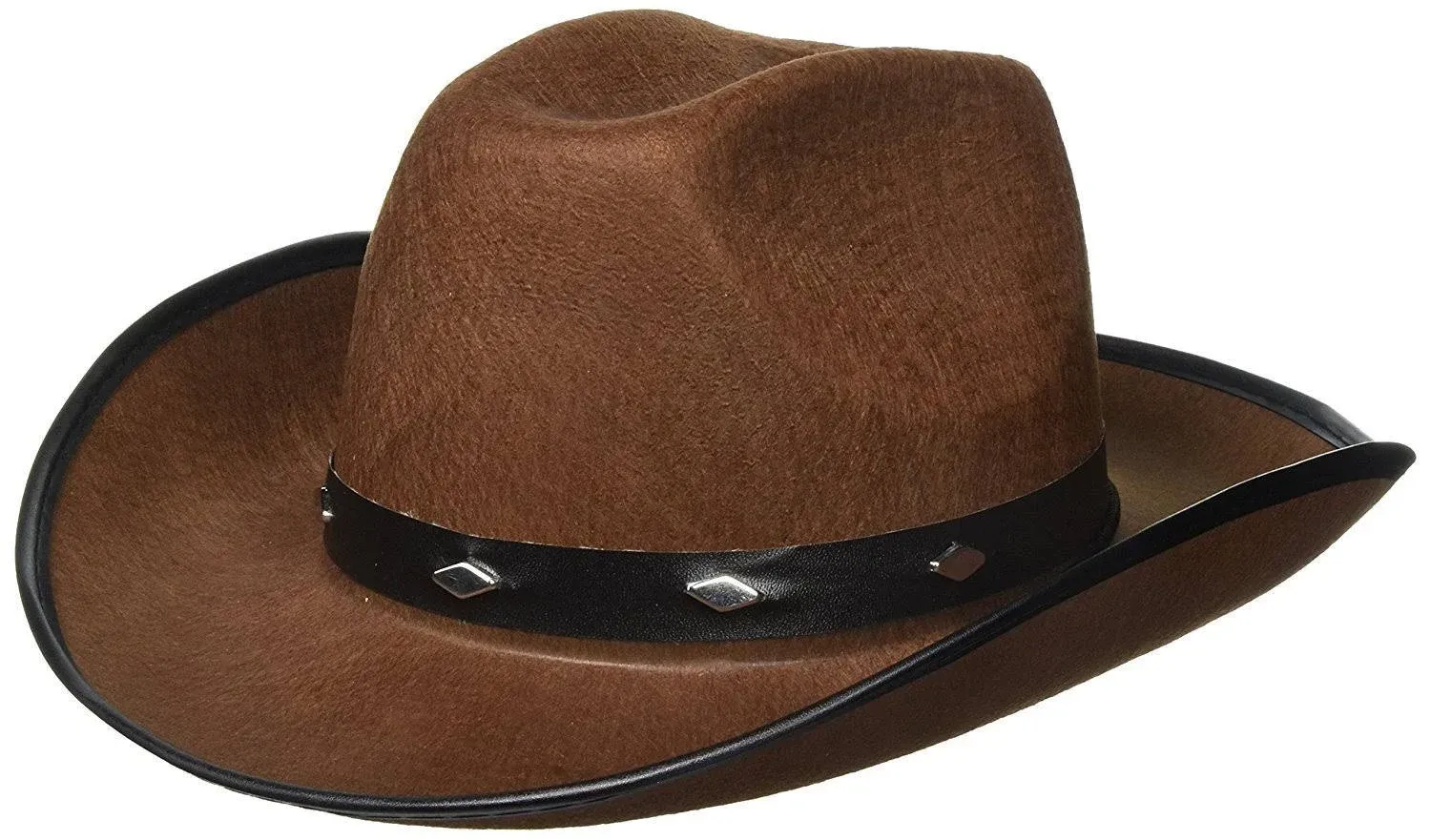 S\u200btudded Cowboy Hat West Trampas Western Cowgirl Fancy Dress Adult