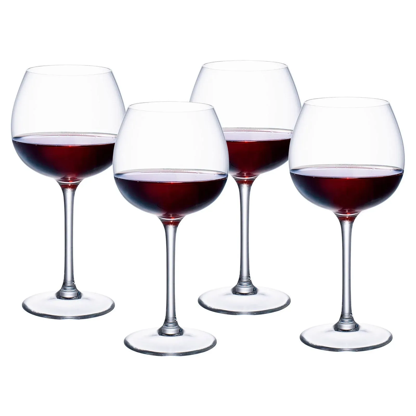 Purismo Bar Set Of 4 Red Wine Glasses In Nocolor