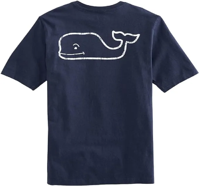 Vineyard Vines Boys Vintage Whale Pocket Tee