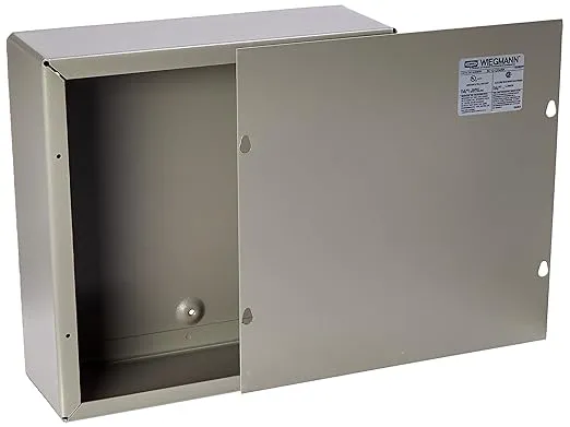 Wiegmann SC121204NK 12" x 4" x 12" Wall Mount Enclosure