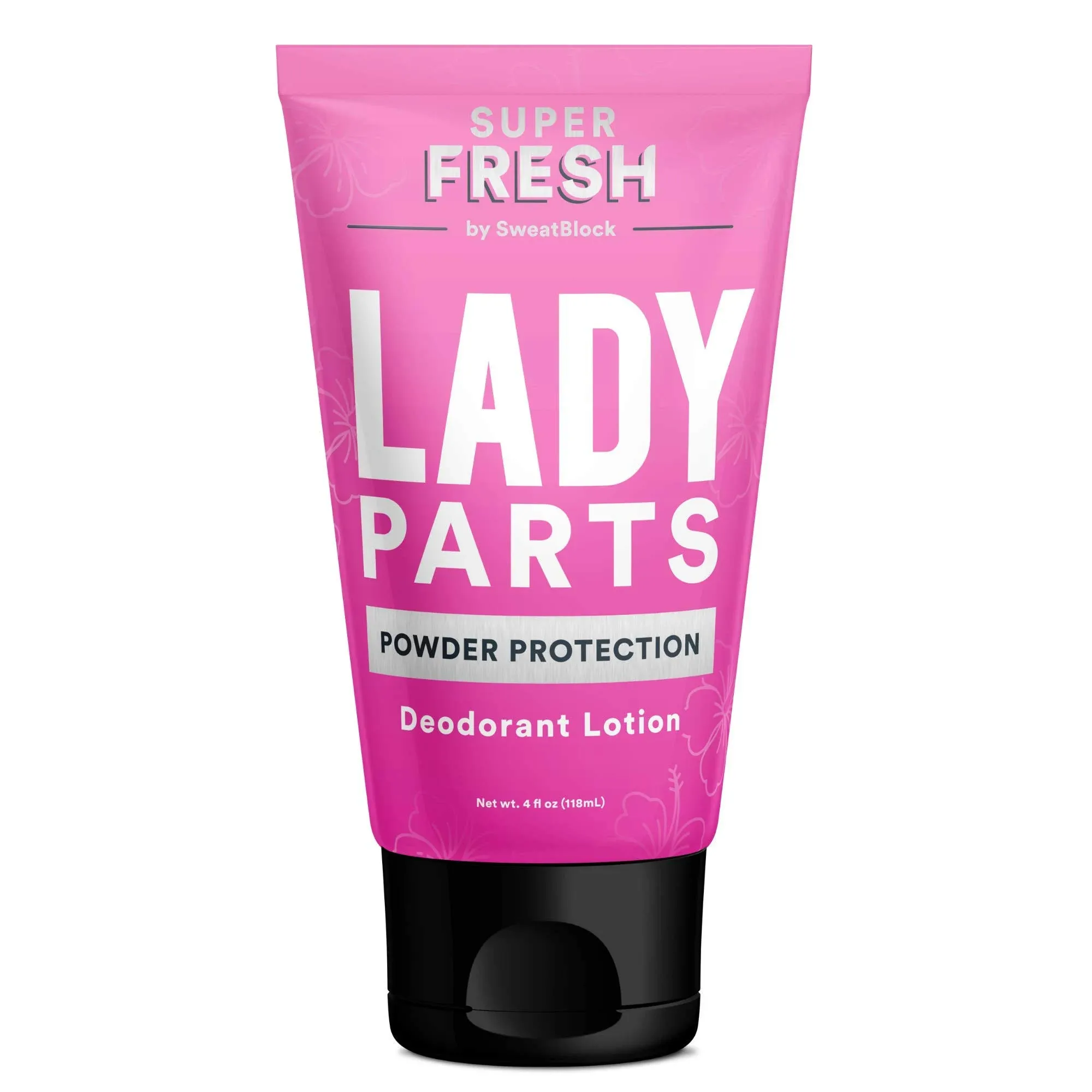 SweatBlock - Lady Parts Deodorant Lotion - Powder Protection