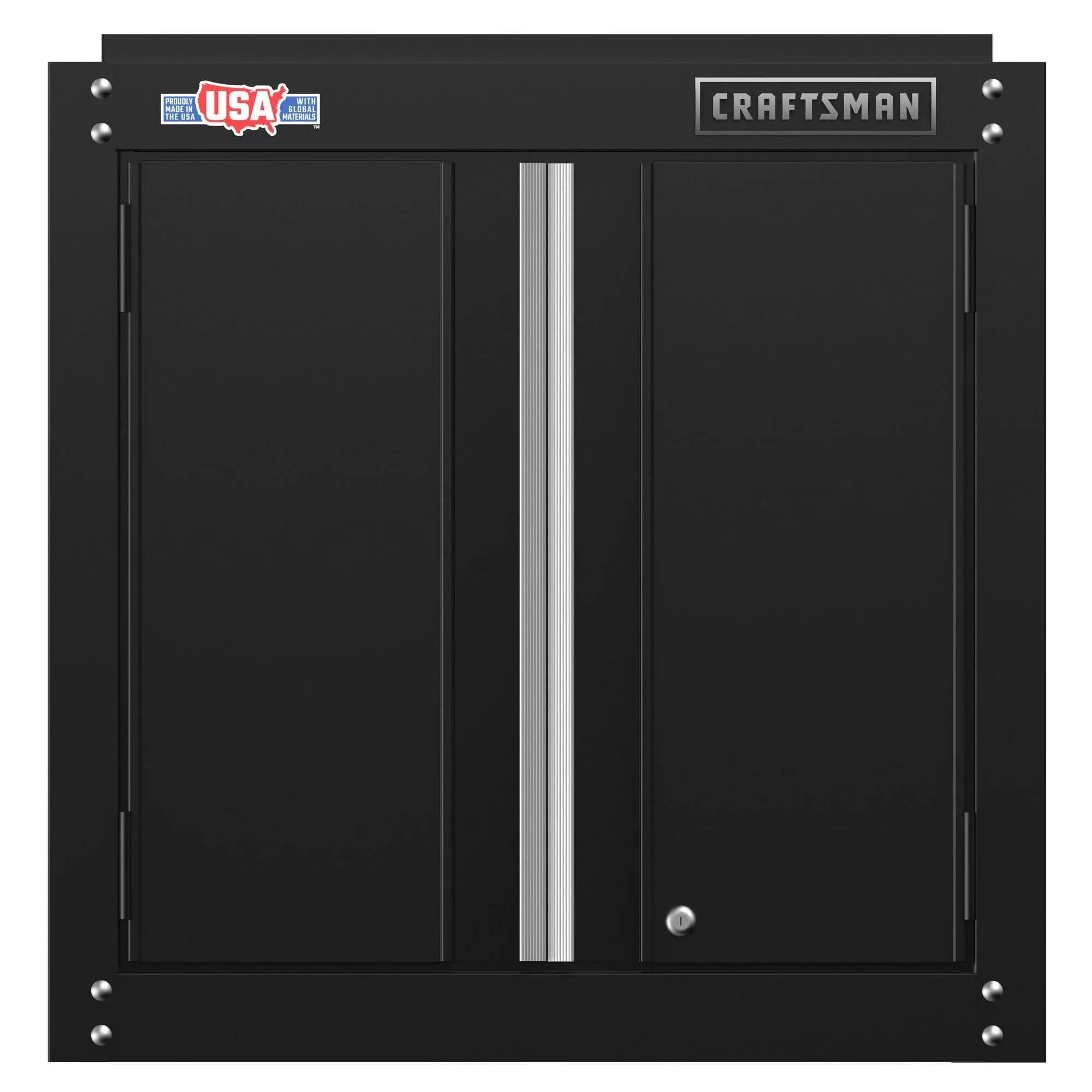 CRAFTSMAN 28-in W x 28-in H x 12-in D Wall-Mounted Steel Garage 