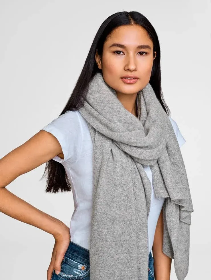 White + Warren Cashmere Travel Wrap