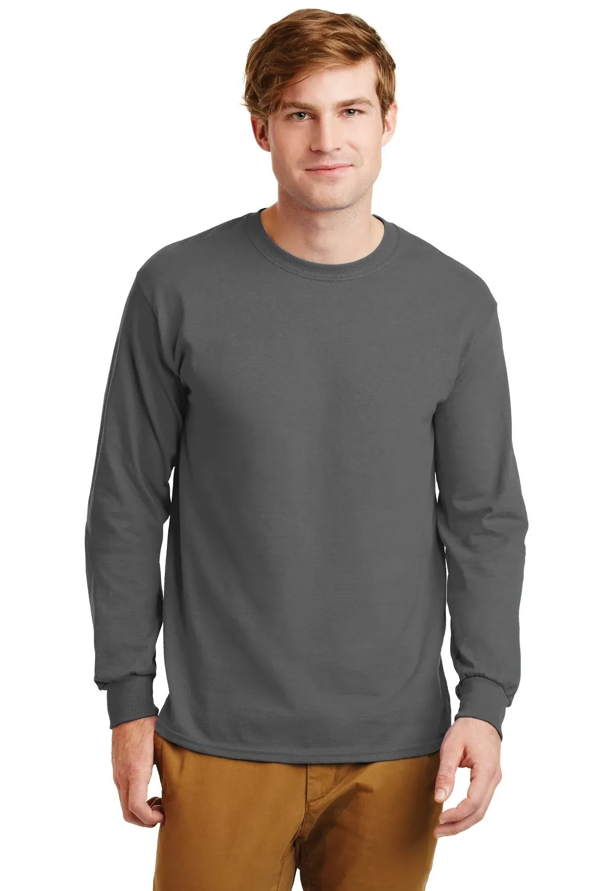 Gildan Men's Long Sleeve T-Shirt Ultra Cotton