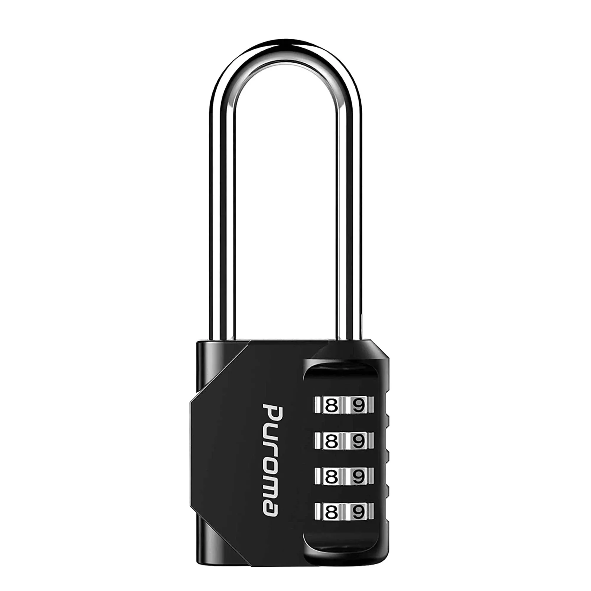 Puroma Combination Lock 4 Digit Outdoor Waterproof Padlock for School Gym Locker