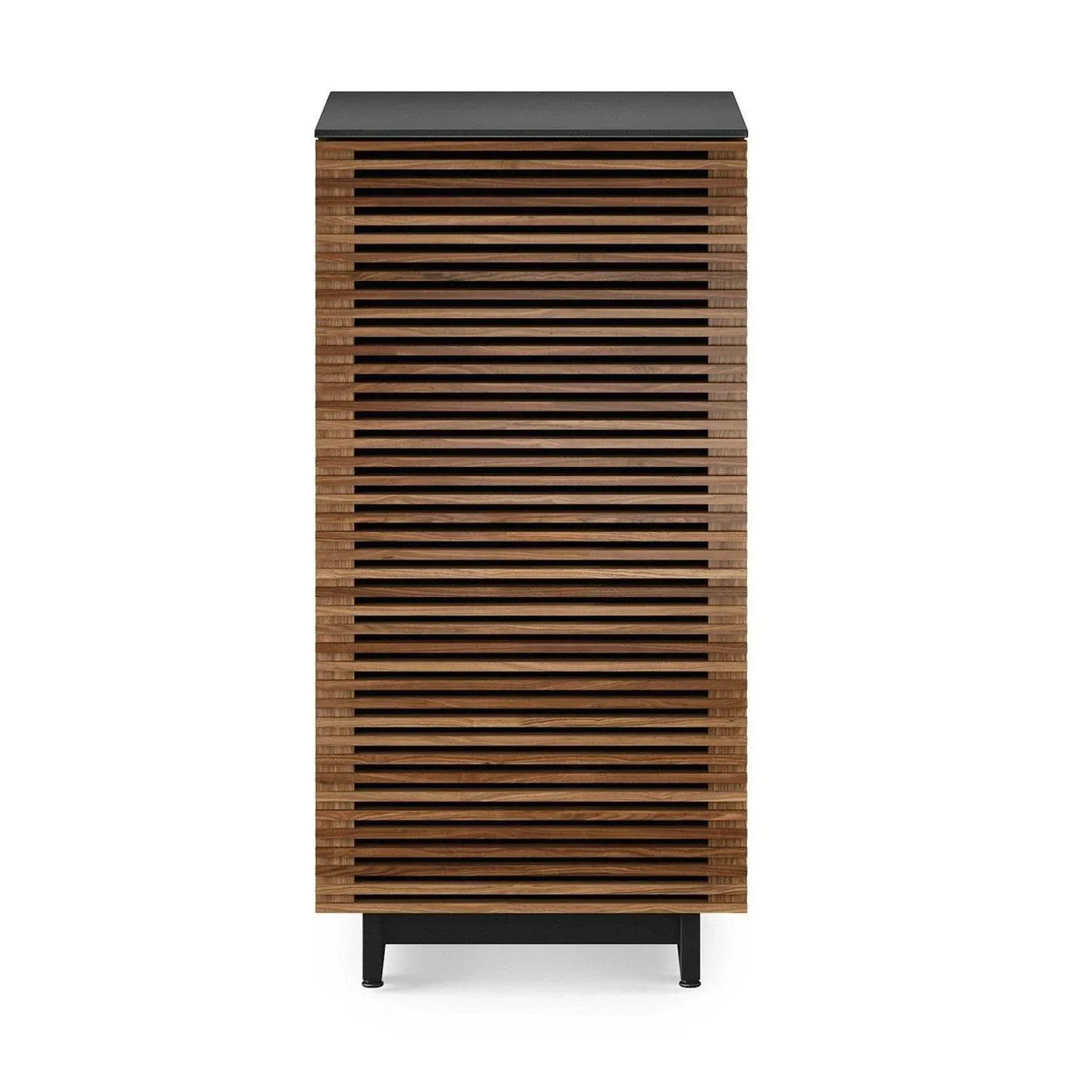 BDI 8172 Corridor Audio Tower, Chocolate Stained Walnut