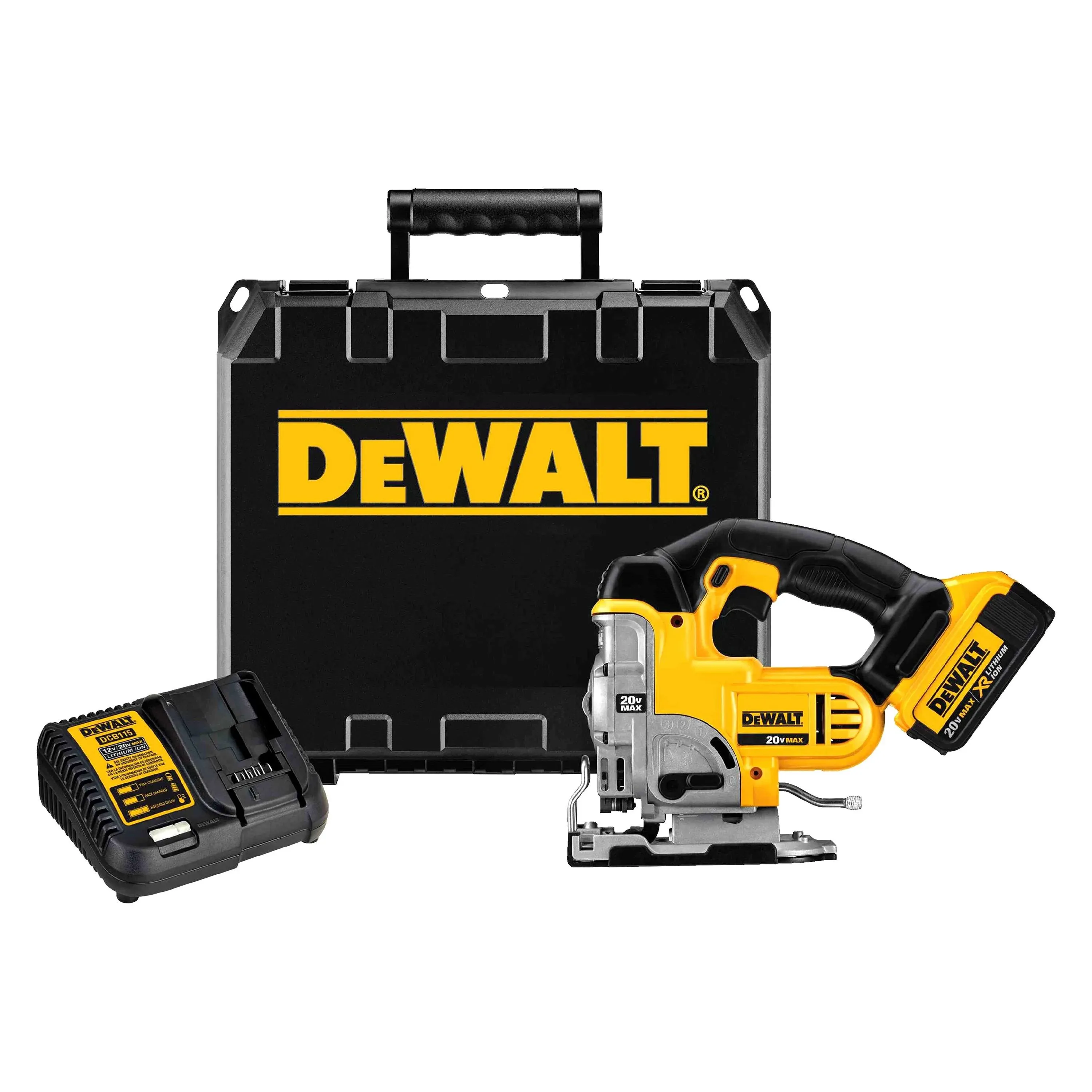 DeWalt DCS331M1 20V MAX* Cordless Lithium Ion Jig Saw Kit