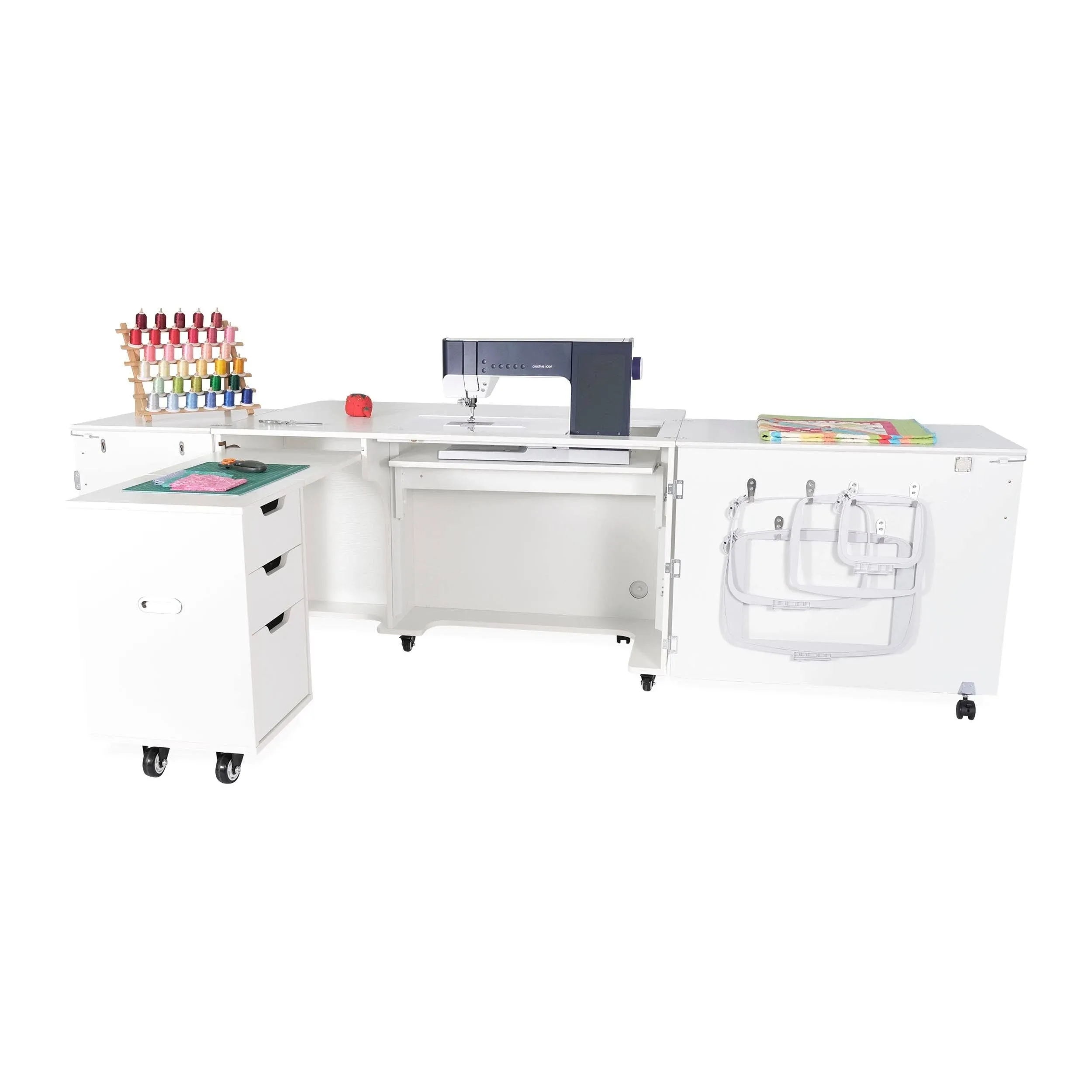 Outback XL Sewing Cabinet (Ash White)