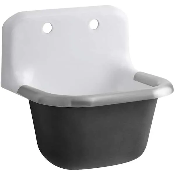 KOHLER Bannon Wall-mount Service Sink K-6714-0