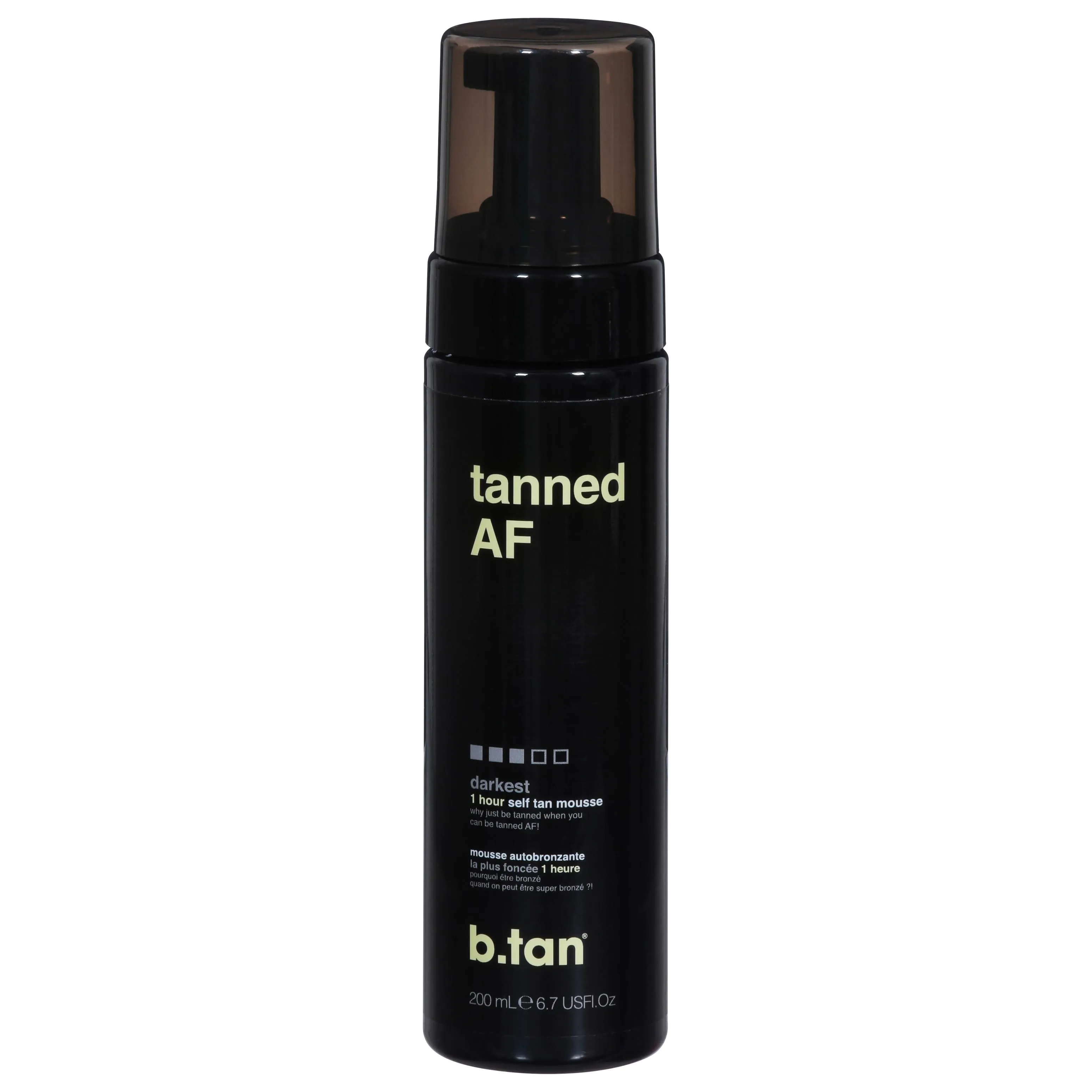 b.tan Dark Dark Dark Brown Self Tan Mousse - 6.7oz