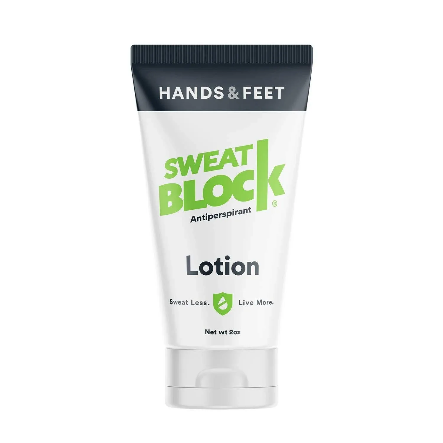 SweatBlock Antiperspirant Lotion for Hands and Feet