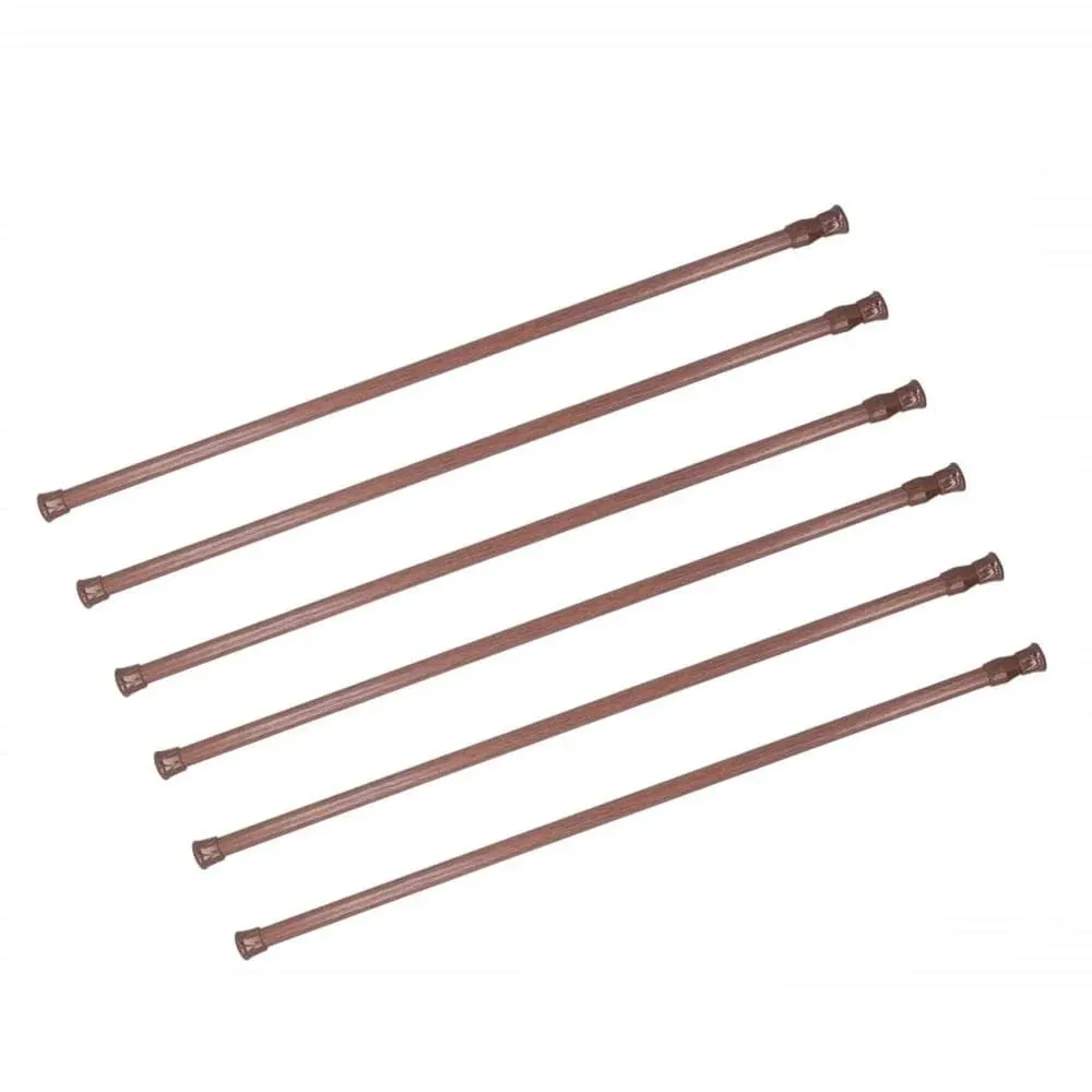 Red Barrel Studio Bars Tension Rods 6 Pack