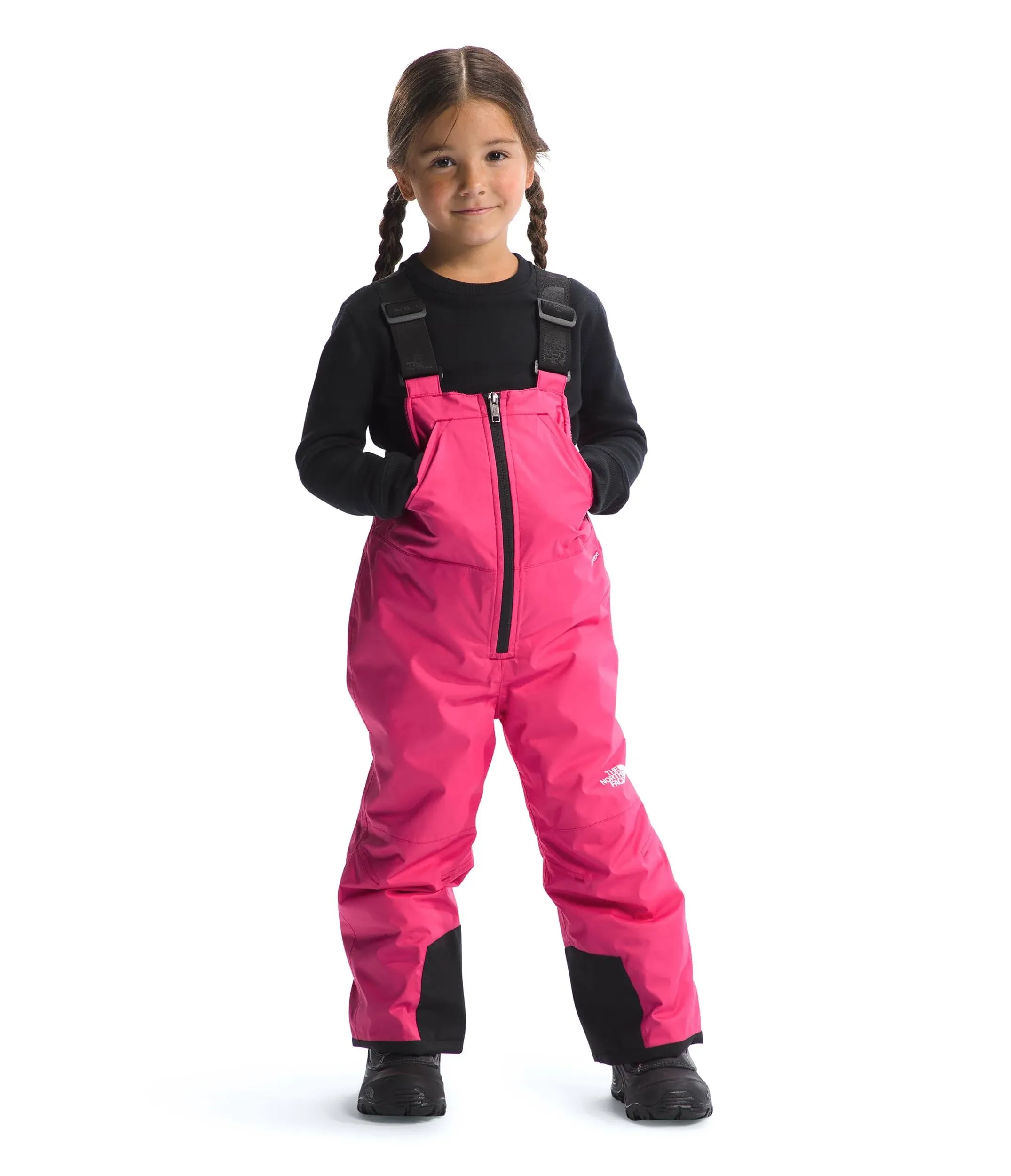 The North Face Kids Freedom Insulated Bib Pants Mr. Pink / 4T