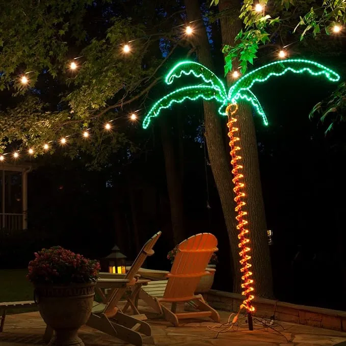 Wintergreen Lighting 4.5' Deluxe LED Lighted Palm Tree