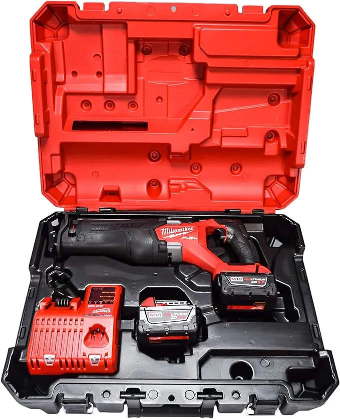 Milwaukee M18 18V Fuel Sawzall 1-1/4" Reciprocating Saw Cordless Lithium-Ion Brushless 2821-20