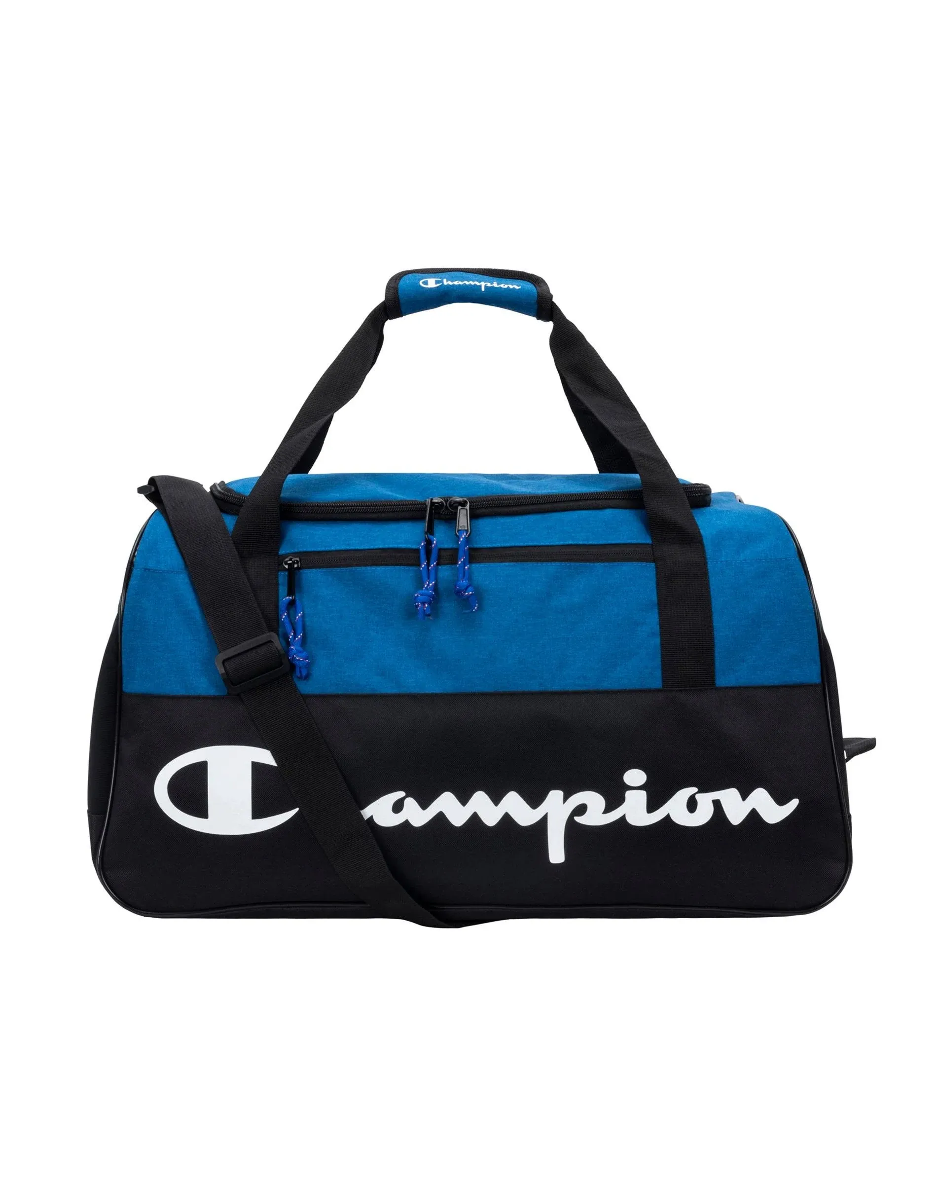 Champion Utility Medium Duffel Bag, One Size , Blue