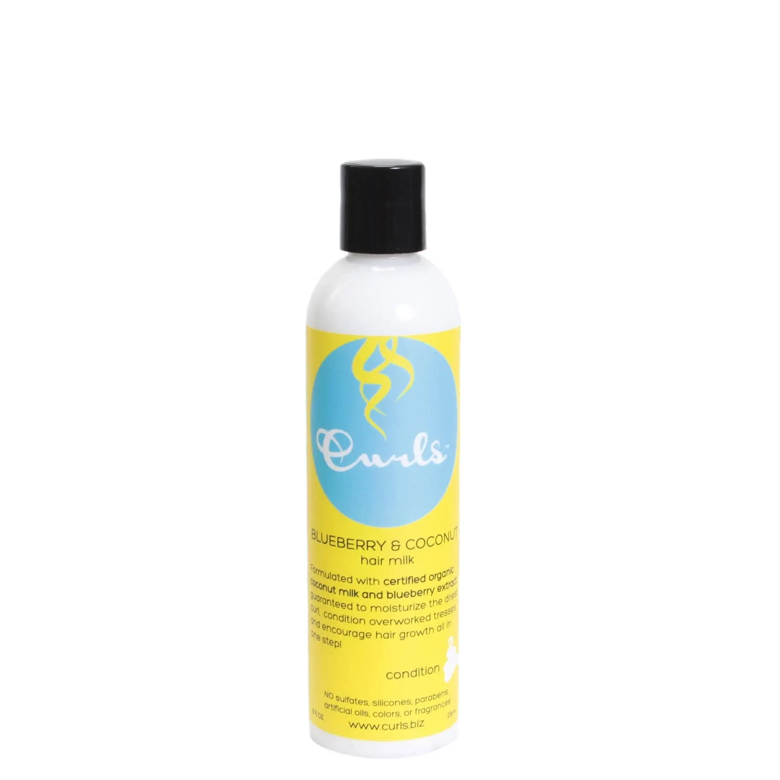 Curls blueberry & coconut Hair milk, 8 oz