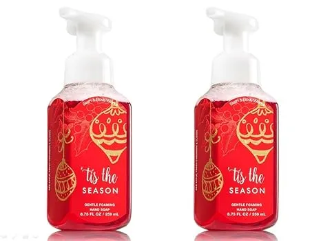 Bath and Body Works Gentle Foaming Hand Soap Tis The Season 2 Pack