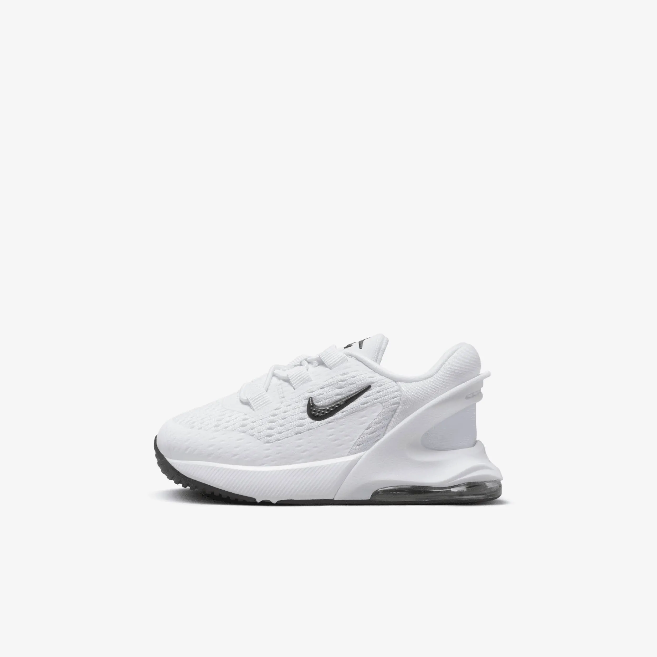 Nike Kids' Air Max 270 Go Sneaker White/Black