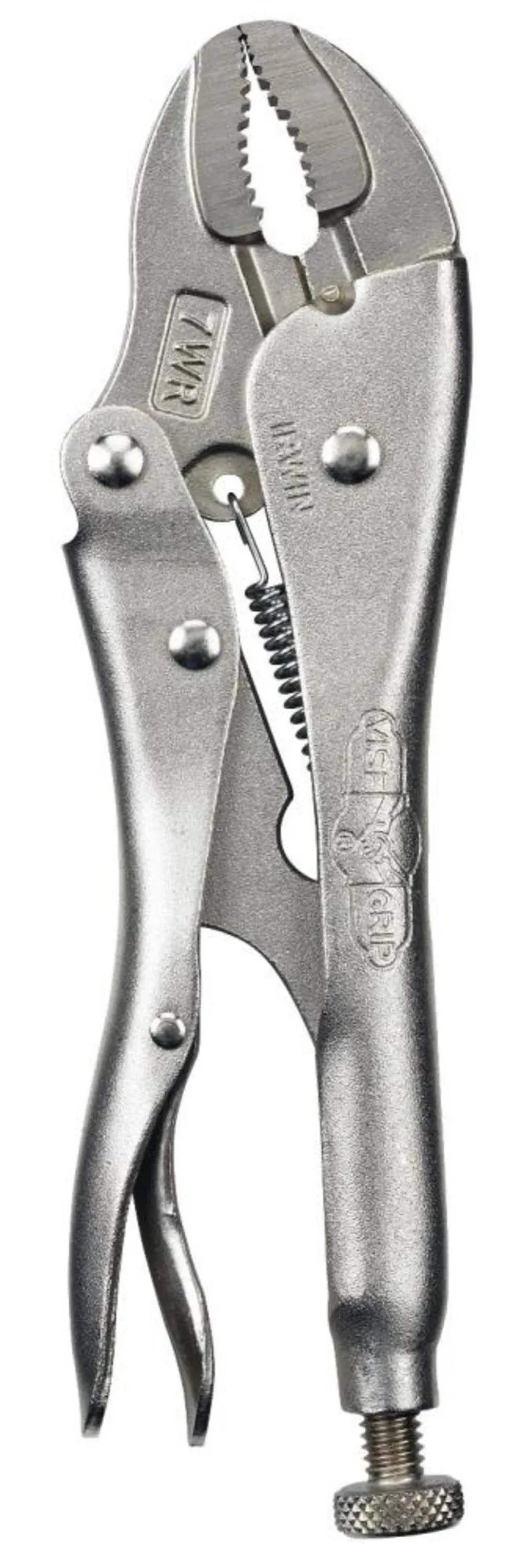 Irwin Vise Grip 7" Curved Jaw Locking Pliers with Wire Cutter