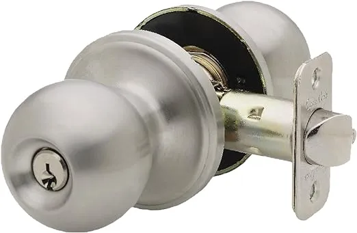 Copper Creek BK2040SS Ball Entry Door Knob Satin Stainless