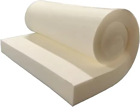 GoTo Foam 6" Height x 24" Width x 24" Length 44ILD (Firm) Upholstery Cushion Made in USA