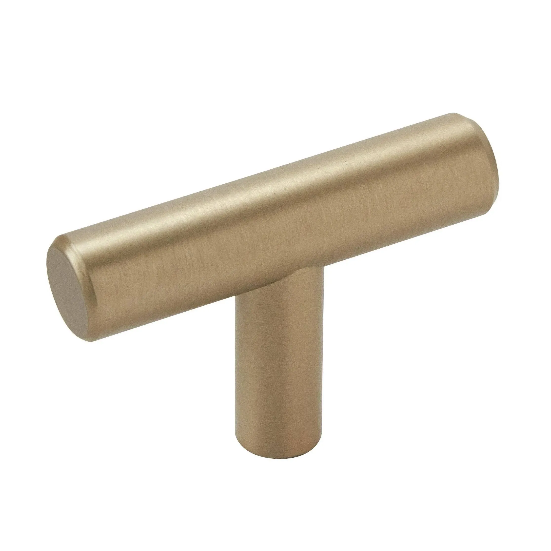 Amerock 10BX19009BBZ Bar Pulls 1-15/16 in (49 mm) Length Golden Champagne Cabinet Knob - 10 Pack