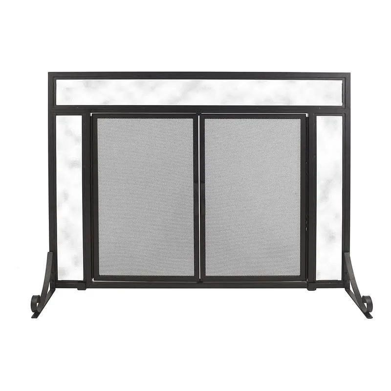 Pleasant Hearth Manchester (Large Size) Fireplace Screen Black