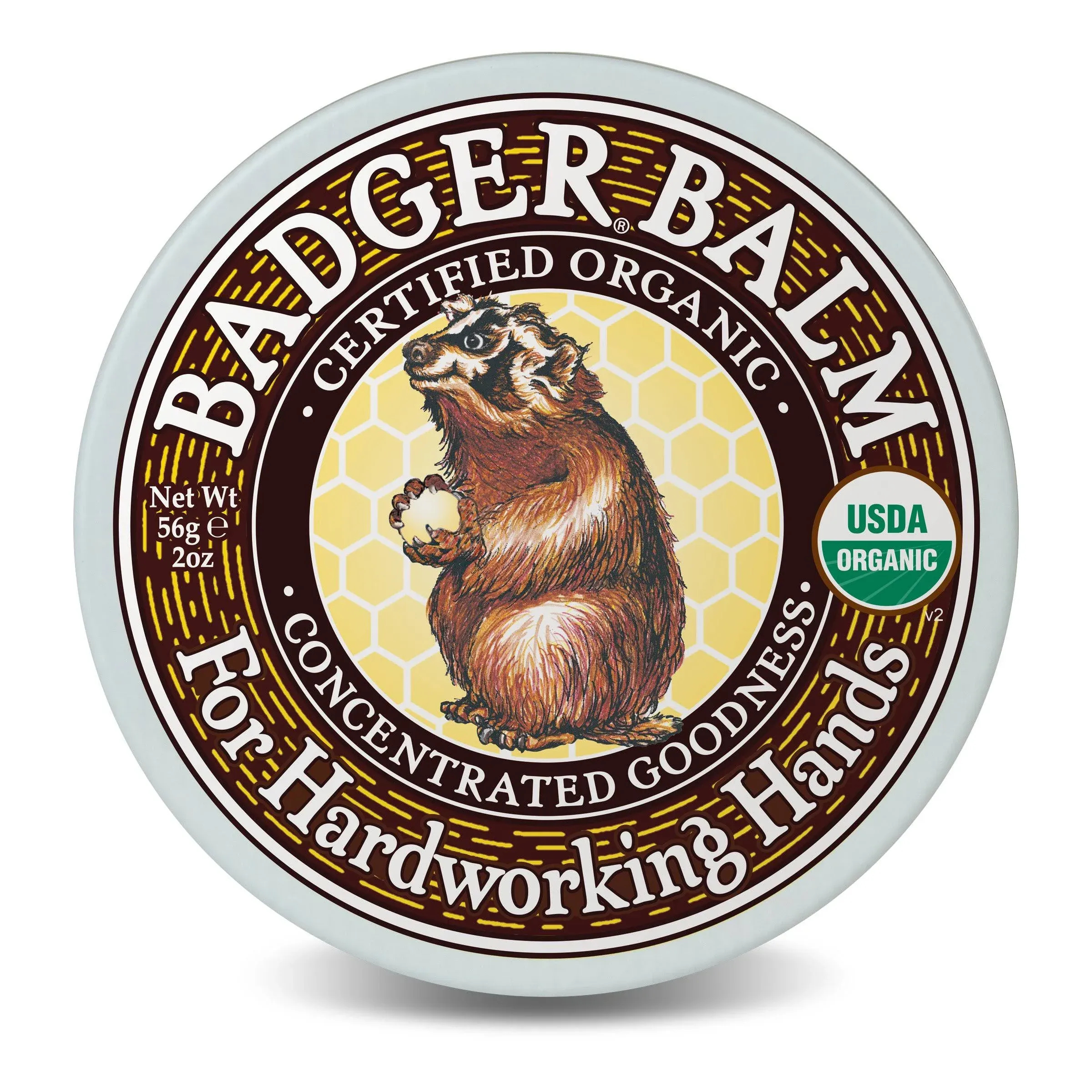 Badger Hardworking Hands Balm 56 g