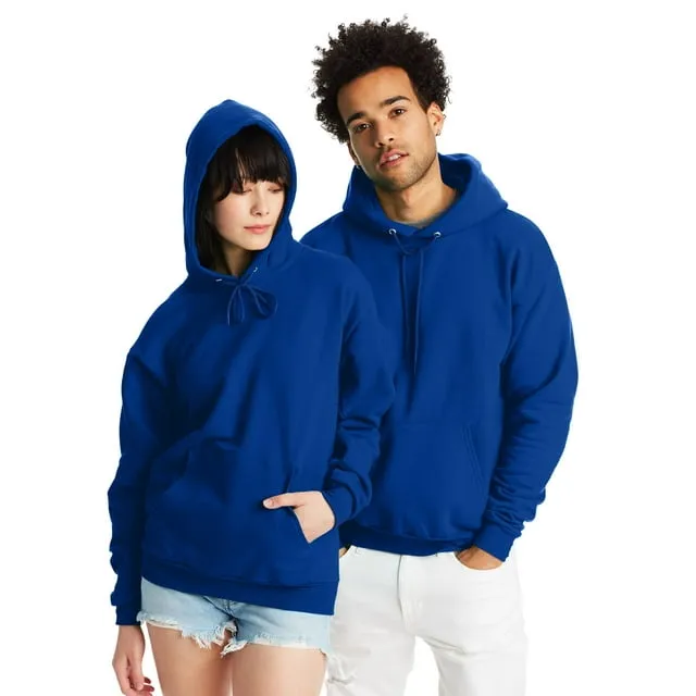 Hanes EcoSmart - Pullover Hooded Sweatshirt. P170 XL Deep Royal