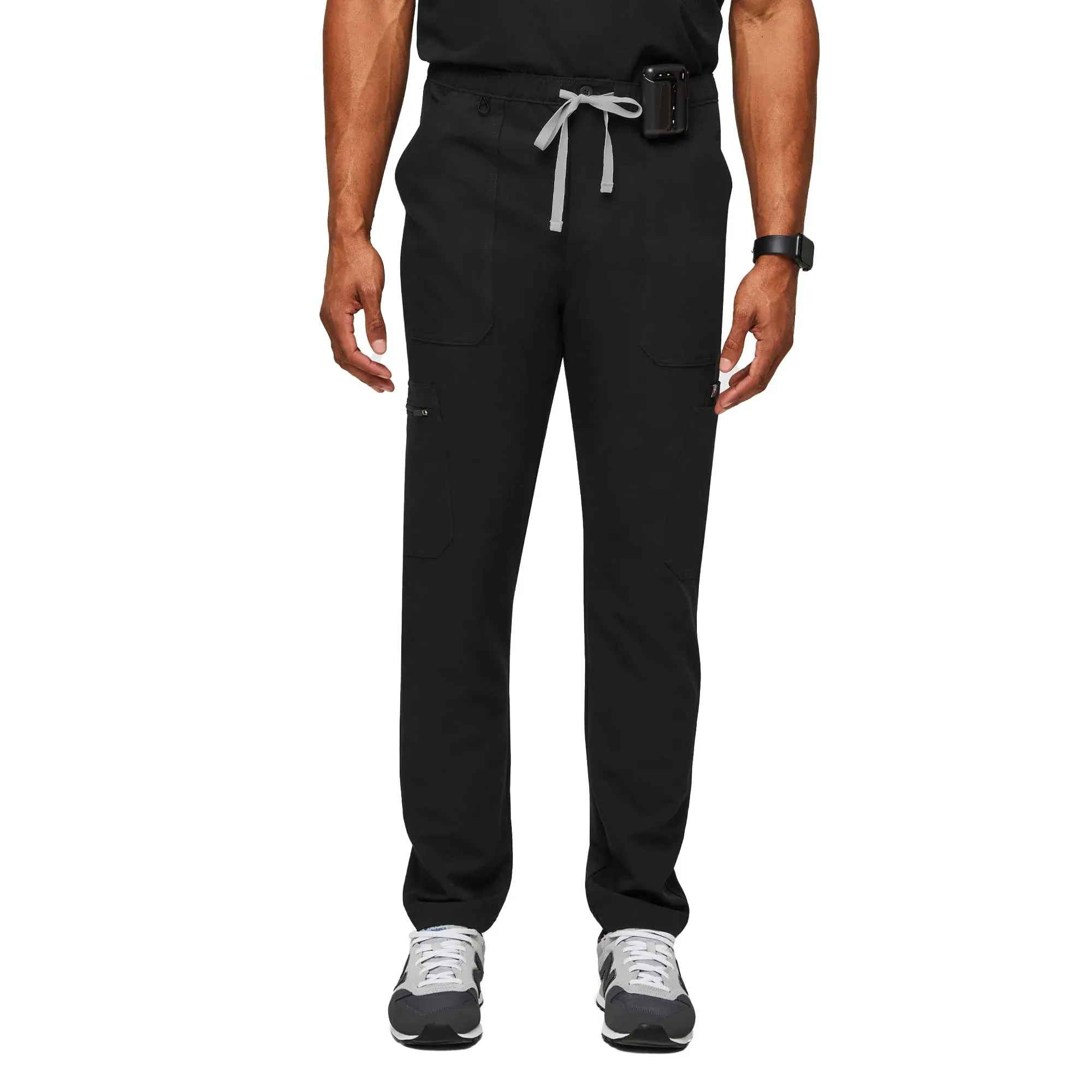 Figs Men's Cairo Cargo Scrub Pants Black S