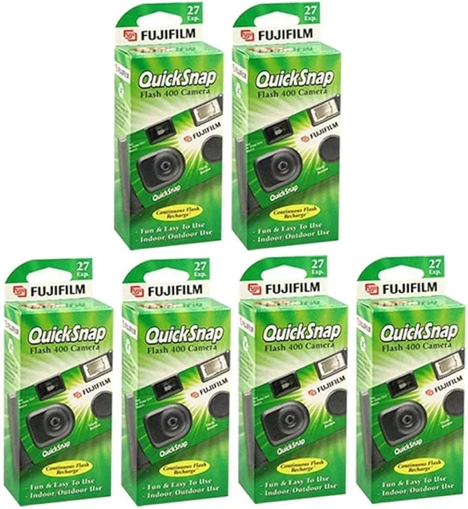 Fujifilm QuickSnap Flash 400 Disposable 35mm Camera