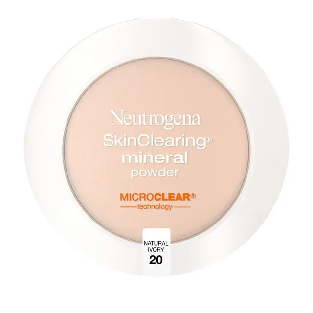 Neutrogena SkinClearing Mineral Acne Face Powder, Buff