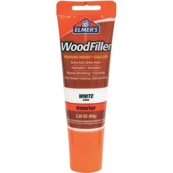 Elmer&#039;s E855 Carpenter&#039;s White Wood Filler - 3.25 oz.