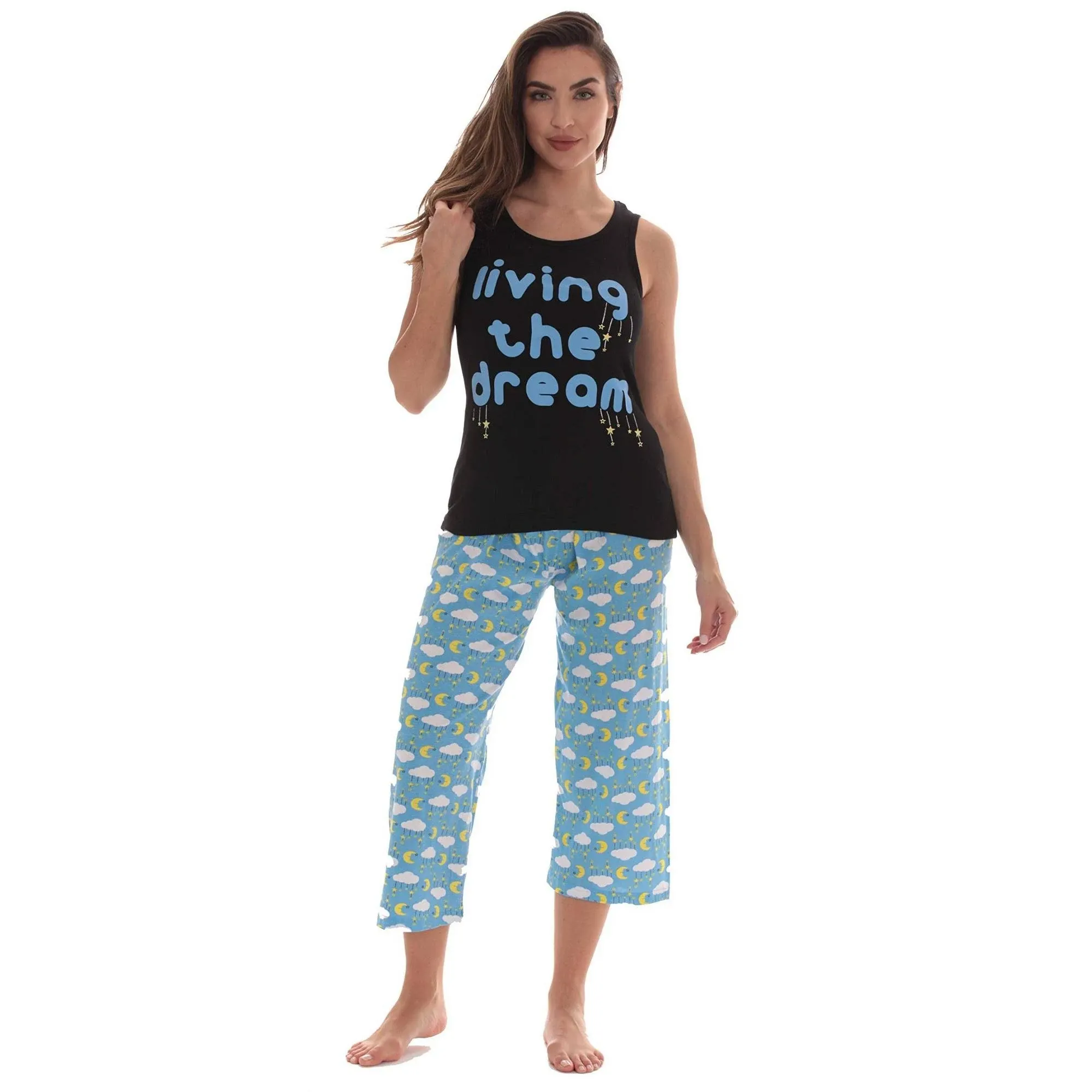 Just Love 100% Cotton Capri Sets Women Sleepwear