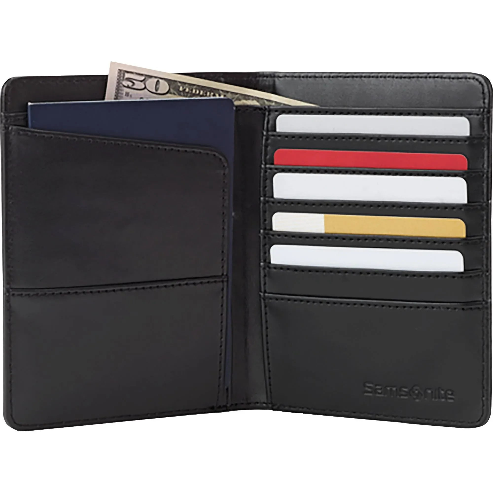 Samsonite RFID Passport Wallet, Black