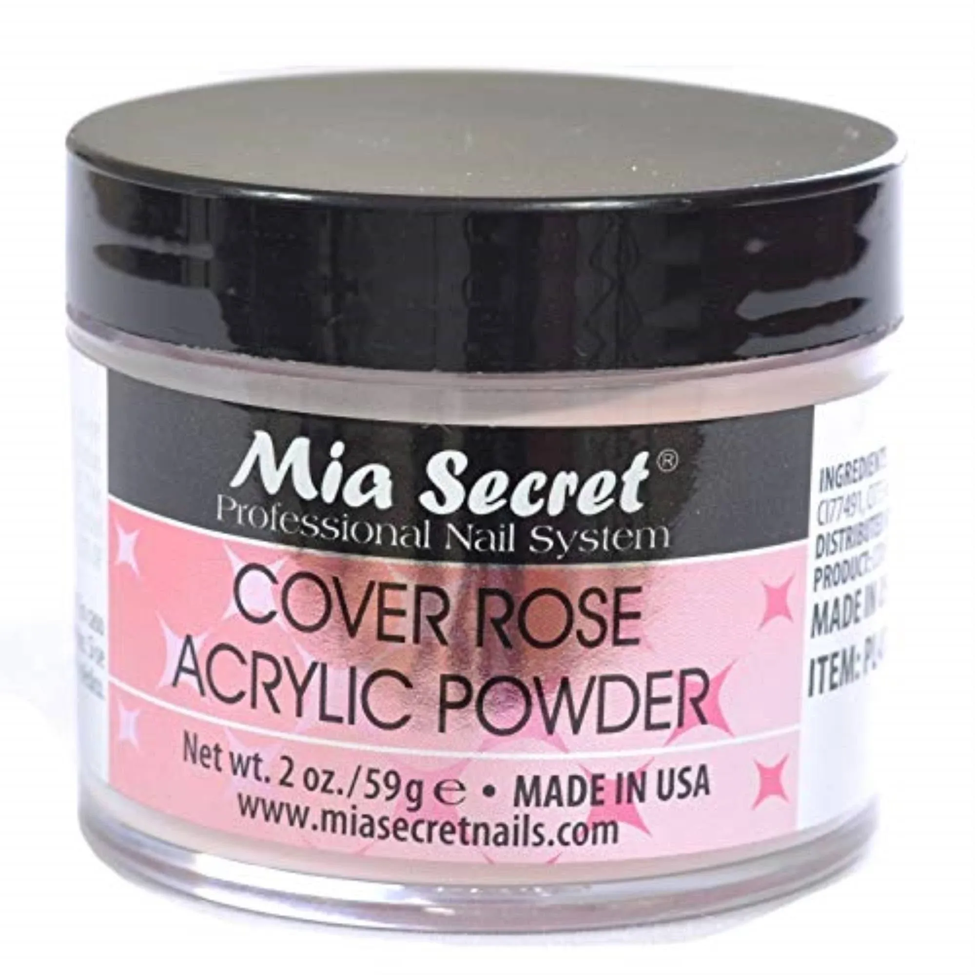 Mia Secret Cover Rose Acrylic Powder 2 oz