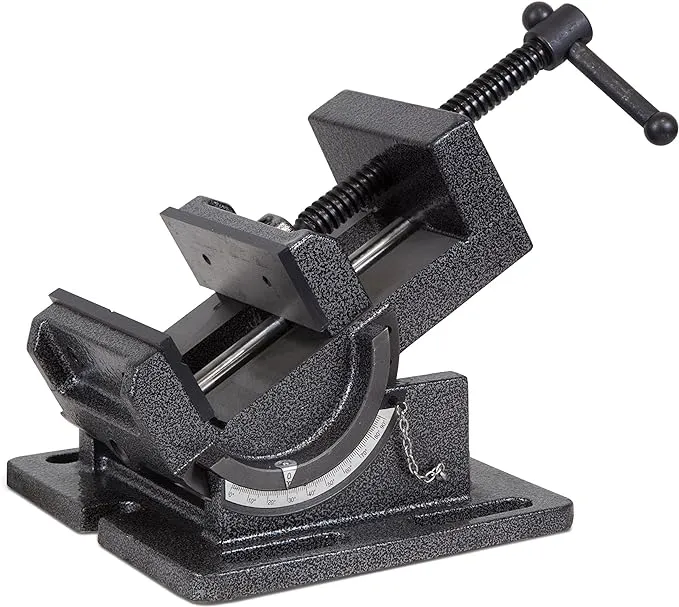 Wen TV434 4.25 in. Industrial Strength Benchtop and Drill Press Tilting Angle Vise