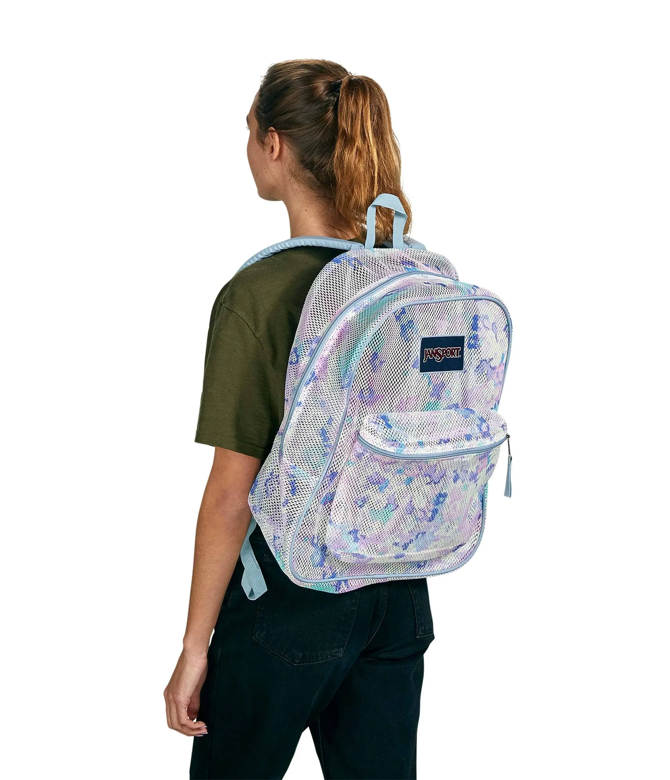 JanSport Mesh Pack Backpack school travel laptop rucksack sport kids men women