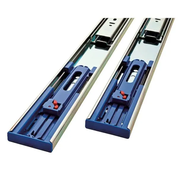 LIBERTY 942205 Pair of Soft-Close Ball Bearing Drawer Slide, 22-Inch